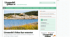 Desktop Screenshot of livsmedel.se